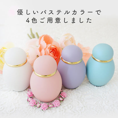 ミニ仏壇セット|やさしい時間・祈りの手箱|ナチュラル (パステル・虹色おりんセット)・ブーケ付(日本製)