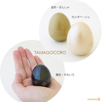 ミニ骨壷たまごころ(3色からお選びいただけます。):ネジ式でしっかりとしまるフタを採用しています。もしもの時倒れても安心です。