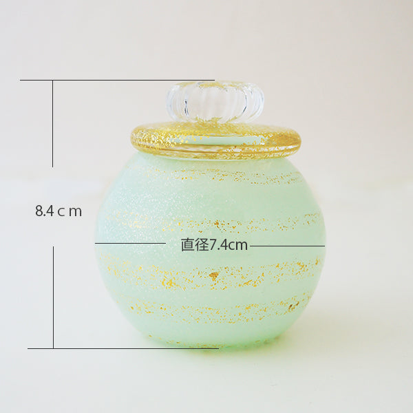 ミニ骨壷|SHINシン・翠竜|ガラス製（日本製）