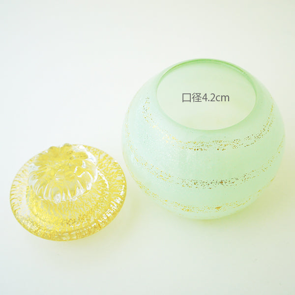 ミニ骨壷|SHINシン・翠竜|ガラス製（日本製）