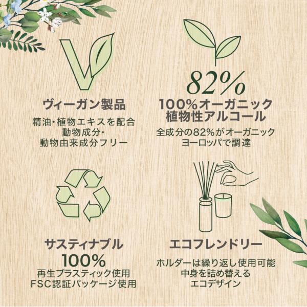 自然に寄り添い、心地よさと環境への安全性を組み合わせた製品です。