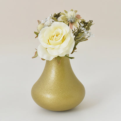 花立|花瓶|虹シリーズ・花HANA|真鍮(金砂)（日本製）