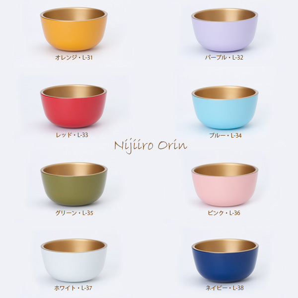 おりん|虹色おりん(ピンク)(日本製)