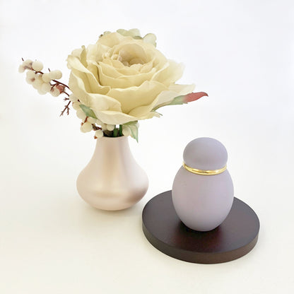 花立|花瓶|虹シリーズ・花HANA|真鍮(カメオベージュ)（日本製）