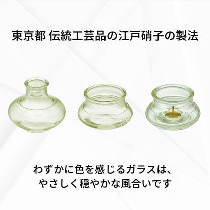 ミニ仏壇セット|火を使わないお仏壇 やさしい時間・祈りの手箱(ラタンブーケセット)ホワイトブーケ付(日本製)
