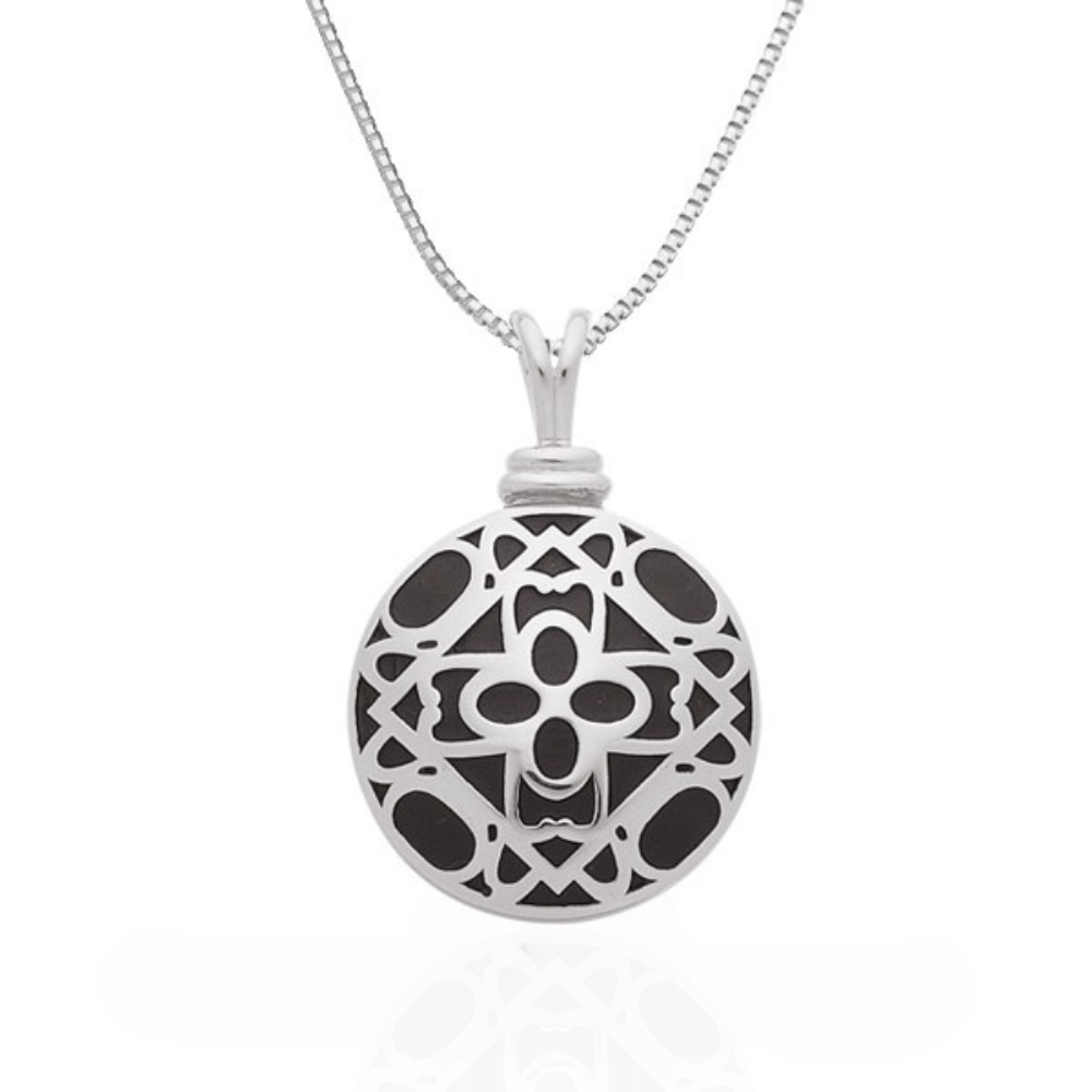 遺骨ペンダント|悠久(ホワイトゴールド14金)(日本製)