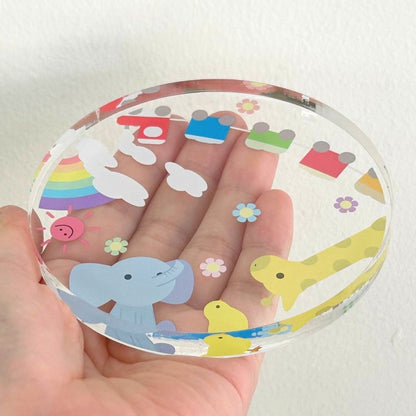 アクリルステージ・お空のおともだち(子供用おもちゃ、動物柄)・単品販売