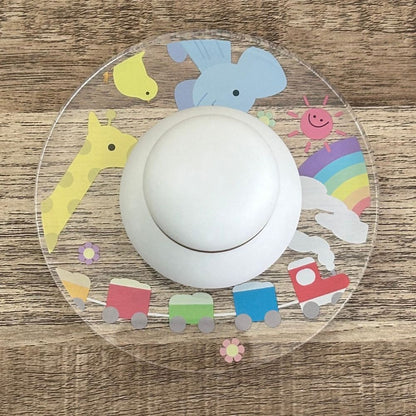 アクリルステージ・お空のおともだち(子供用おもちゃ、動物柄)・単品販売