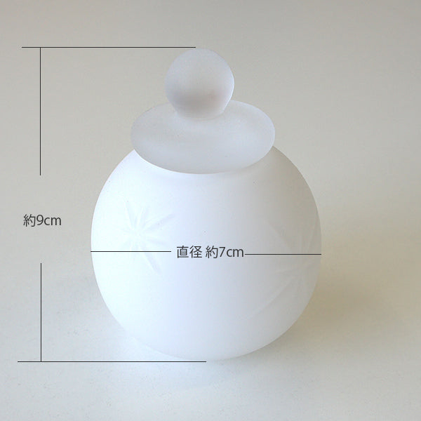 ミニ骨壷(コアボトル)|SHINシン・新雪SS|ガラス製