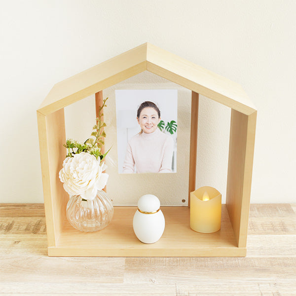 ミニ仏壇|祈りのステージ|MOKU　（日本製）