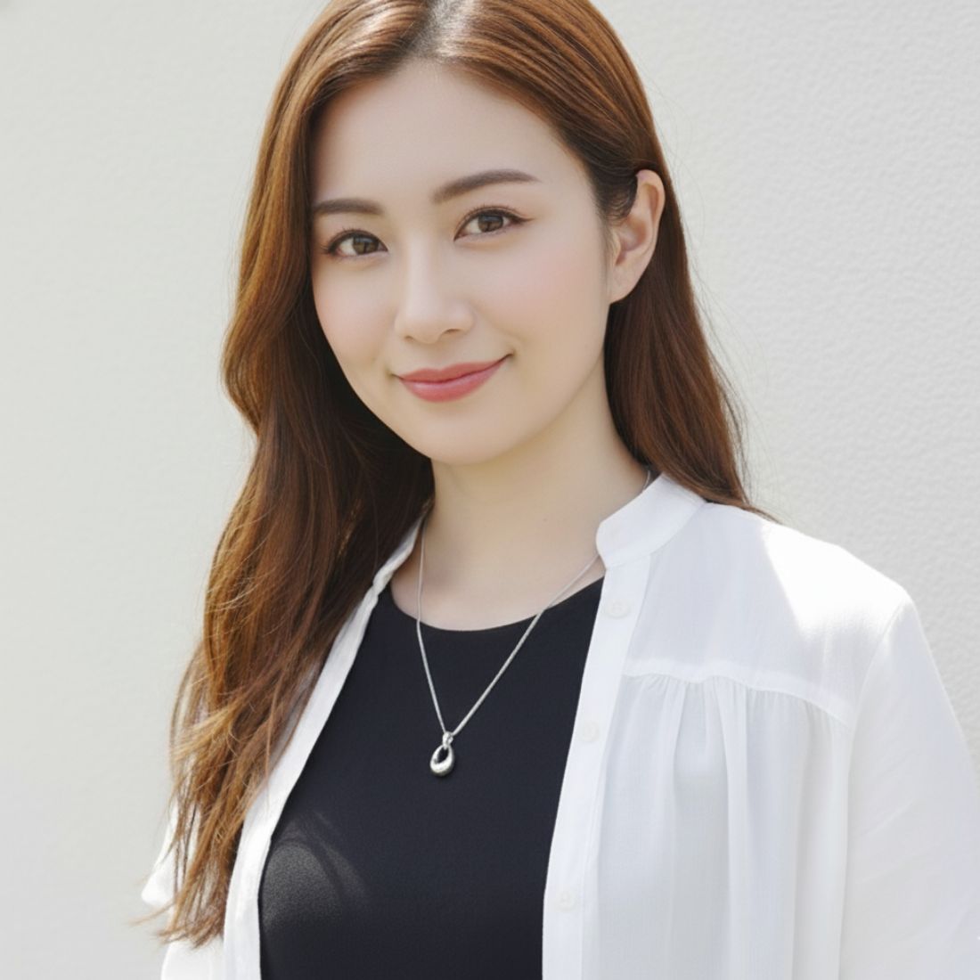 遺骨ペンダント|スウィングティア(ホワイトゴールド14金)（日本製）