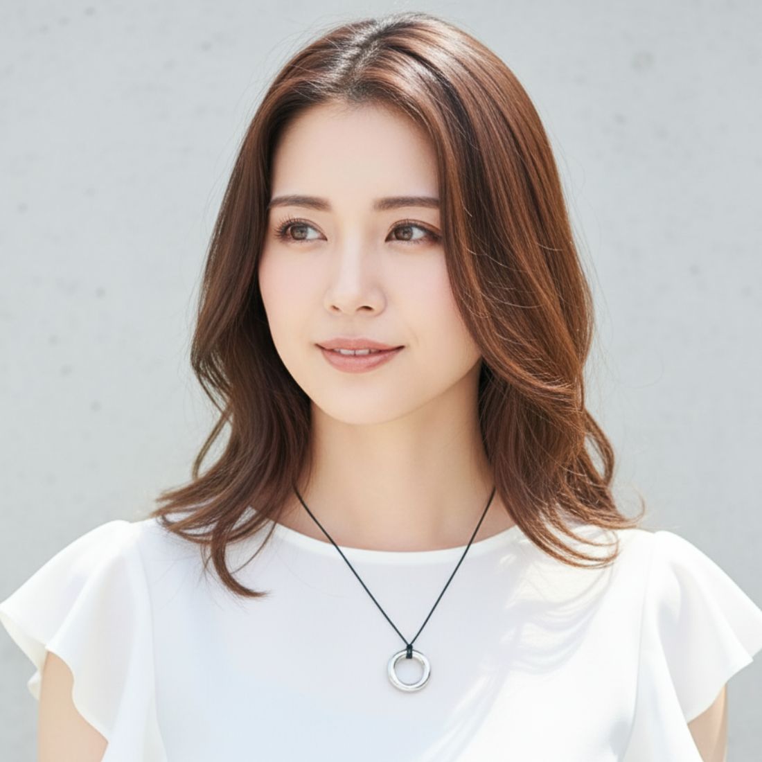 遺骨ペンダント|天使の輪(プラチナ900)（日本製）