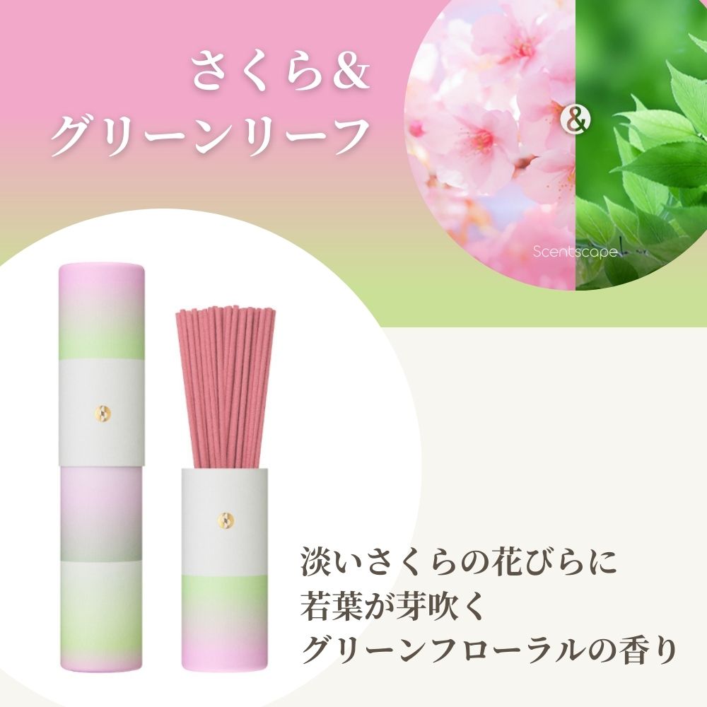 さくら＆グリーンリーフ　30本入