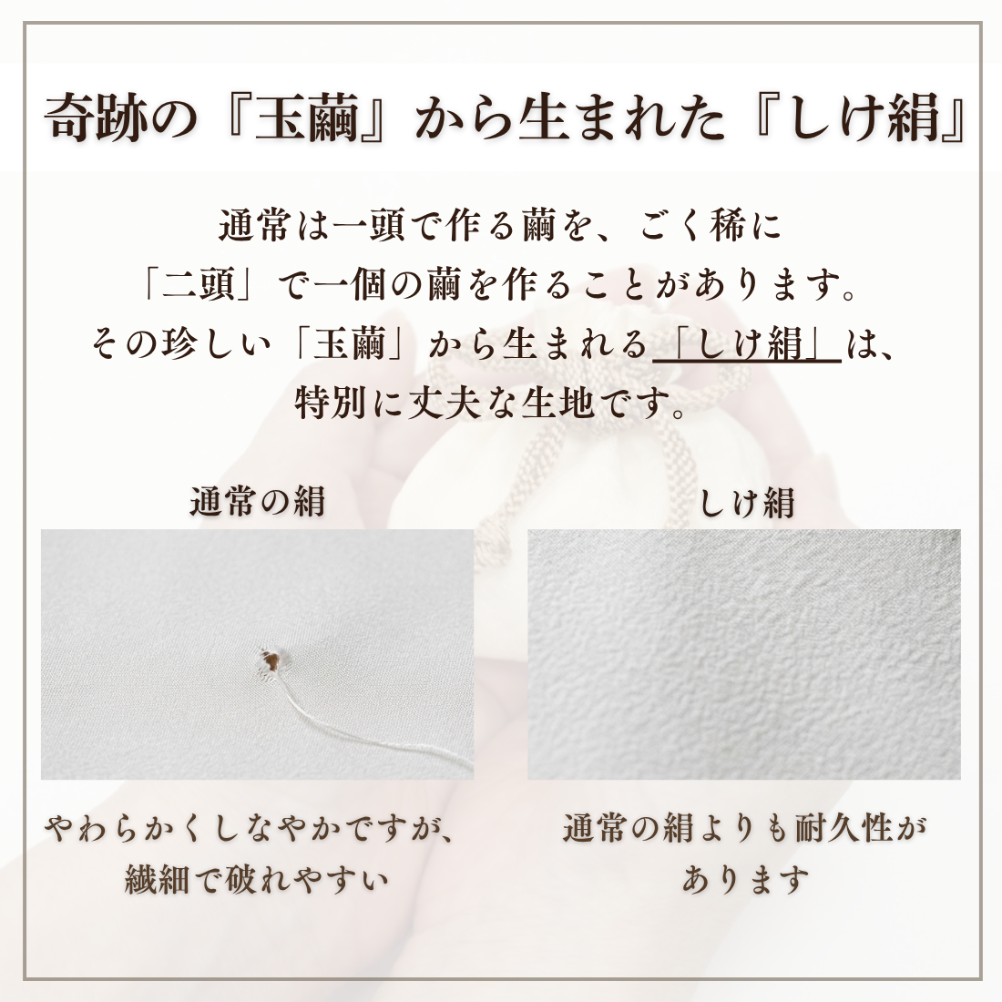 しけ絹・納骨袋（1枚）