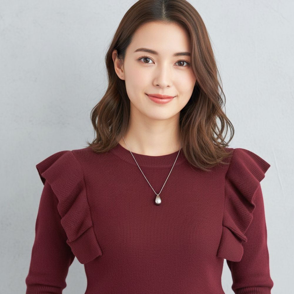 遺骨ペンダント|涙のしずく・シルバー925（日本製）