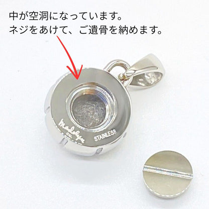 ネジを開けて中におさめます