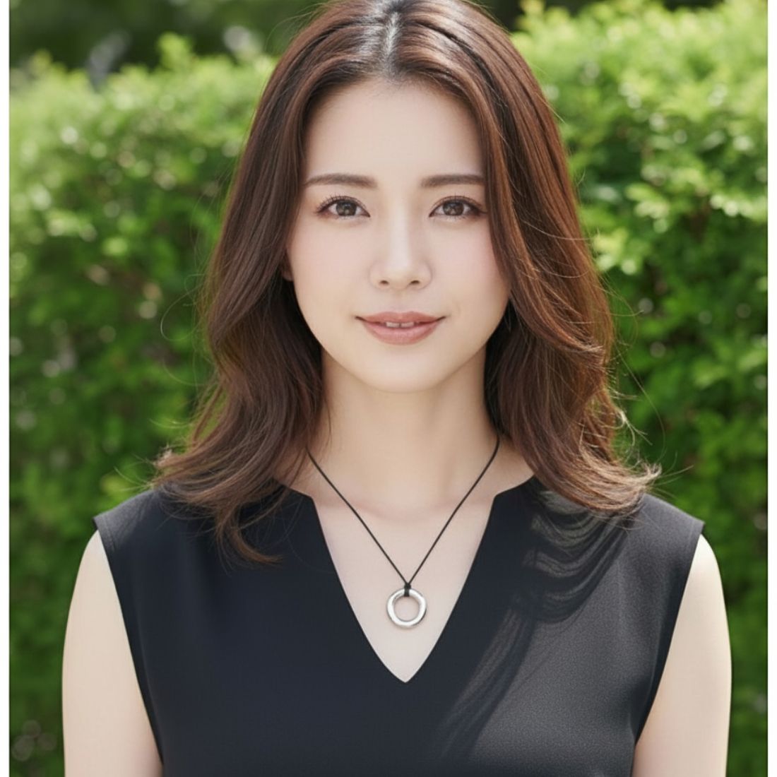 遺骨ペンダント|天使の輪(ホワイトゴールド18金)（日本製）