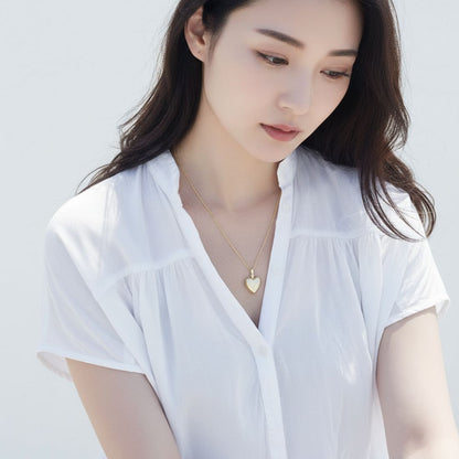 遺骨ペンダント|ハート(ゴールド14金)（日本製）