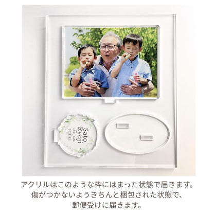 画像を送っていただいてから製作を開始しで、完成次第郵便受けへのお届けとなります。