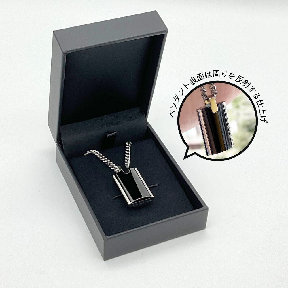 遺骨ペンダント ARKアークブラック(金属アレルギーを引き起こしにくい