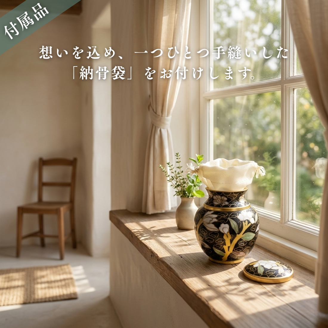 ミニ骨壷|七宝シリーズ|メヌエット(七宝焼き)【春のお彼岸SAEL 8200円値引+さらに500円OFFクーポン】