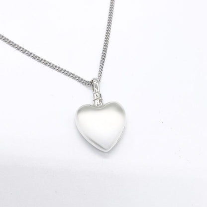 遺骨ペンダント|ハート シルバー925（日本製）