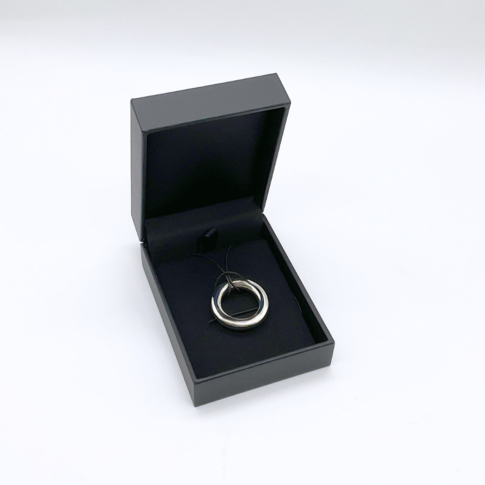 遺骨ペンダント|天使の輪・シルバー925（日本製）